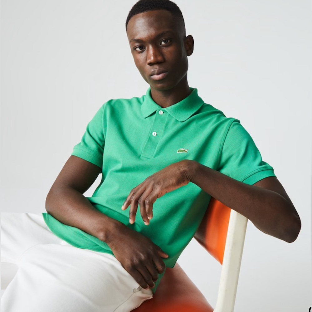 Last one‼️Lacoste Men's Classic Short Sleeve Polo Shirt - Picture 3 of 8